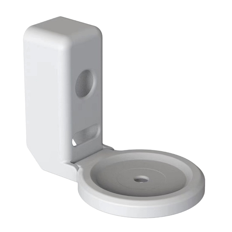 Soporte de montaje en pared para Alexa Echo Dot de 4ª generación, para altavoces inteligentes domésticos: Blanco
