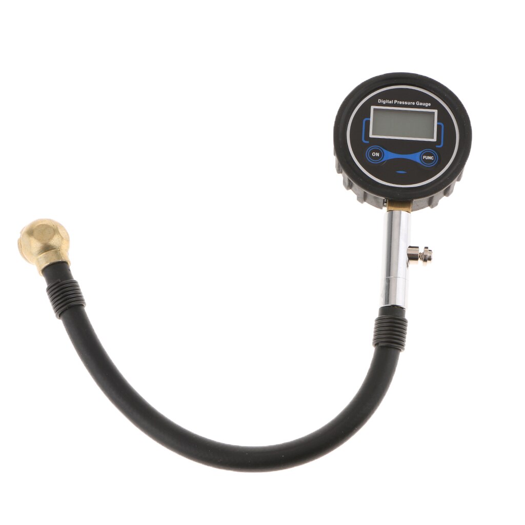 Portable Auto Digital Tire Inflator Air Pump &amp; LED Lamp Pressure Gauge