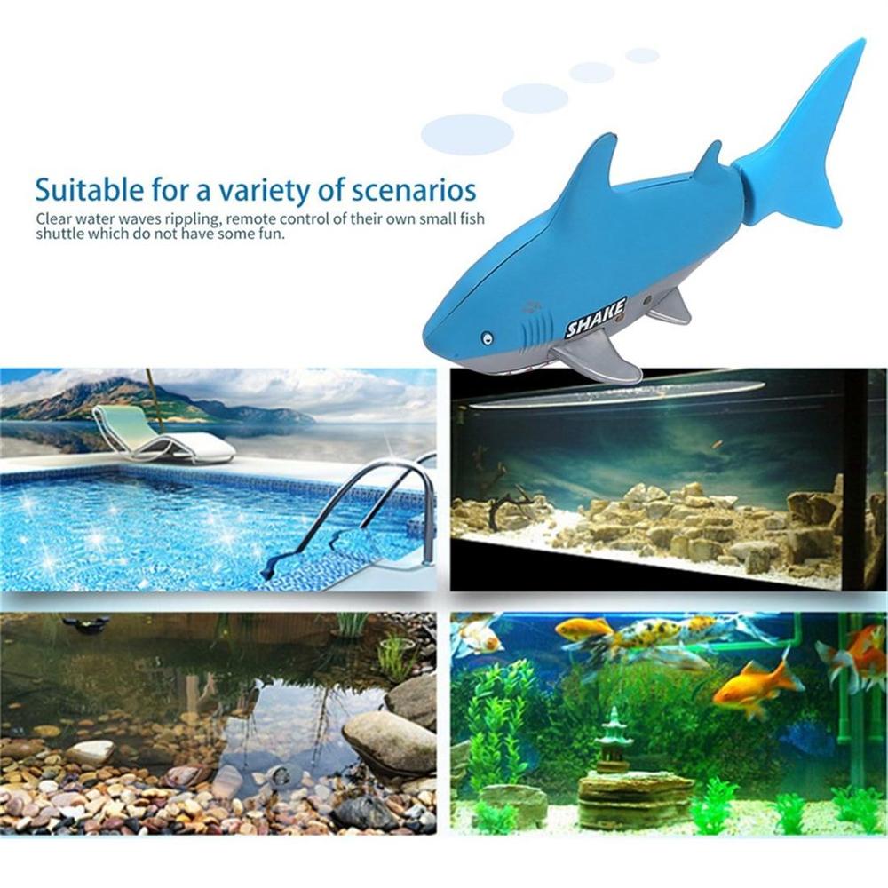 Mini RC Submarine 4 CH Remote Small Sharks With US – Vicedeal