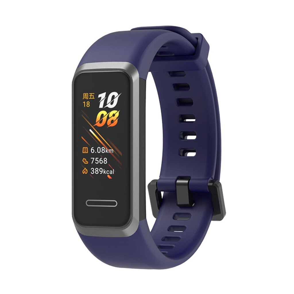 Cinturino da polso Per Huawei 4 Astuto Della Vigilanza di Sport Morbido Cinturino In Silicone di Ricambio Smart wristband Accessori di Ricambio Fascia Da Polso: M
