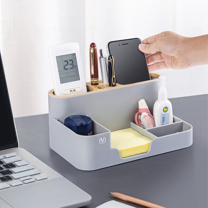 Multifunction Stationery Storage Box TV Air Conditioner Remote Control Collection Organizer Practical Tissue Box Tool