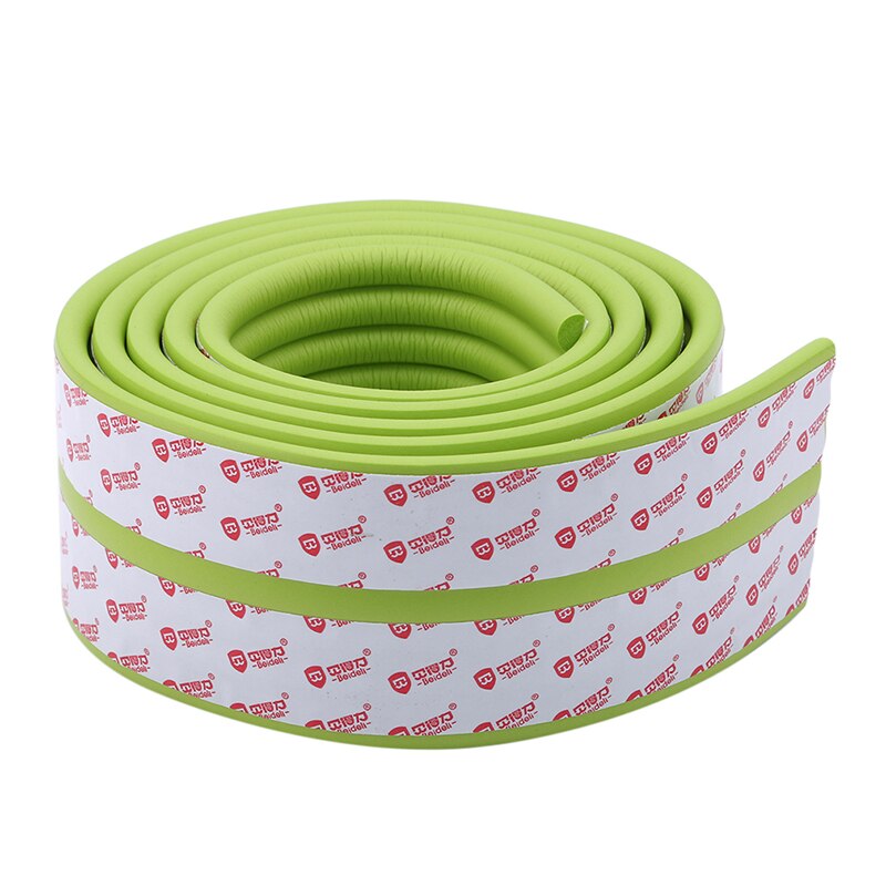 Children Safety Protection Strip Table Desk Edge Guard Strip Corner Protector Furniture Corners Baby Safety Rubber Protection: grass green