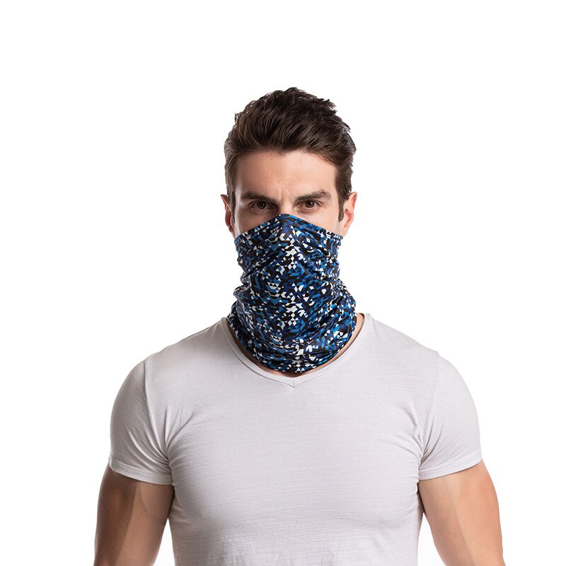 Camouflage Polyester Scarves Face Dust Mask Outdoor Sport Cycling Bandanas Camping Hiking Washouts Headwear Magic Scarf: 11