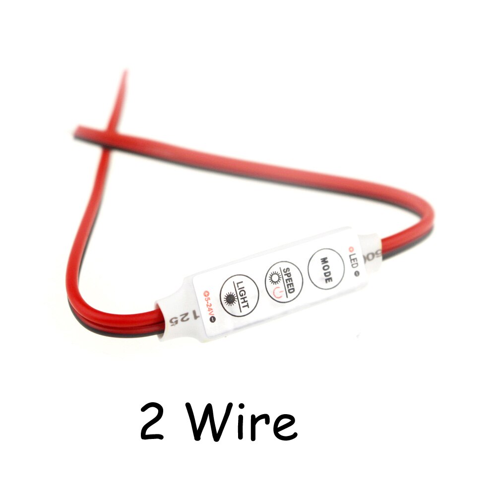 mini dimmer led 12v dc dimmer for led strip lights 5-24v 3 key led dimmer switch for led lamps