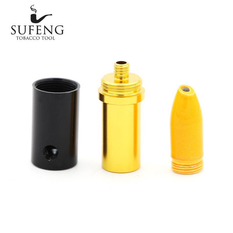 metalen persoonlijkheid lipstick model kleine pijp, 68mm kleine populaire pijp, te dragen,