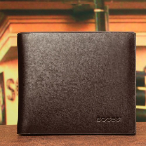 Luxe Heren Portemonnee Lederen Solid Slim Portefeuilles Mannen Pu Leather Bifold Korte Credit Card Houders Portemonnees Zakelijke Portemonnee mannelijke: 2174 Coffee