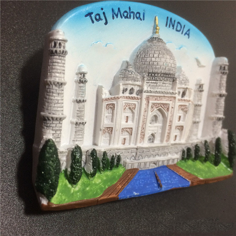 Indian Taj Mahal Fridge Magnet 3D Refrigerator Magnets Travel Souvenirs Home Decoration