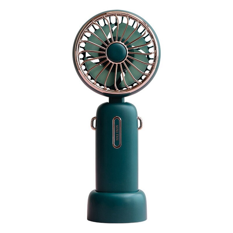 Handheld Fan 4800Mah Usb Oplaadbare Ventilator Draagbare Mini Hand Held Fan Voor Home Office Desktop En Reizen Binnenshuis: Default Title
