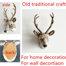 Far dag husindretning væghængende dyr hoved vægindretning hjorte hoved hjem ornament