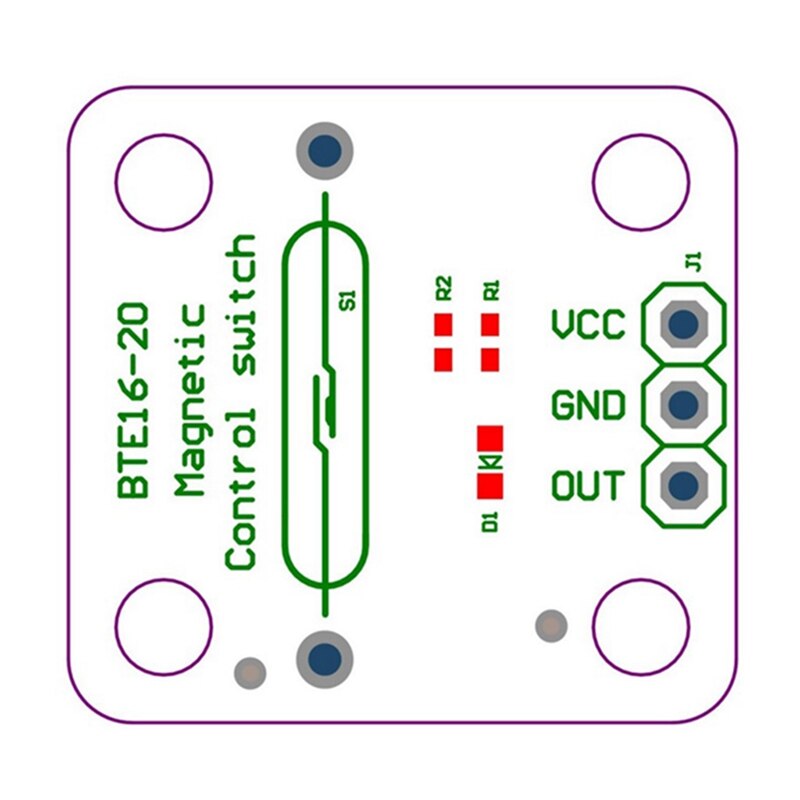 Magnetic Sensor Magnetic Switch Reed Switch Electronic Component bte16-20