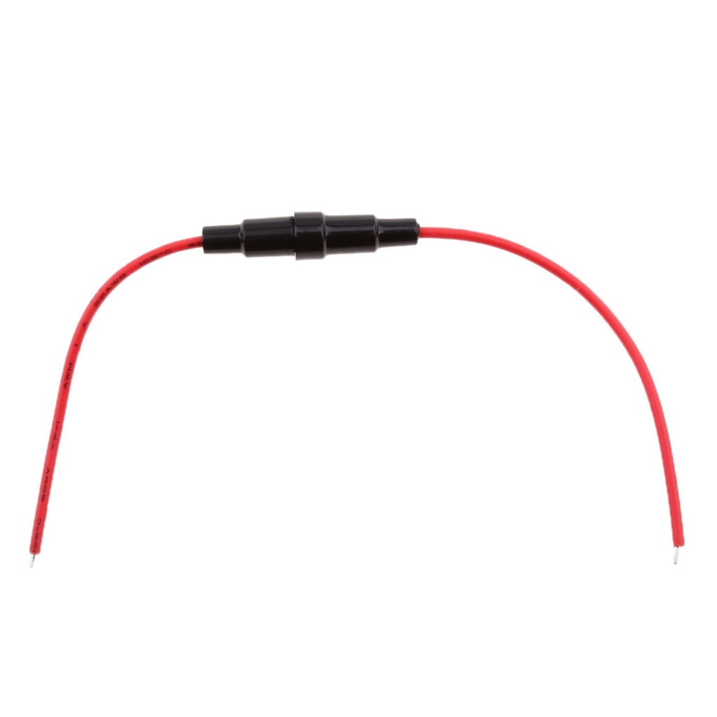 20 Pieces 22cm/8.7inch Tube Fuse Holder Block Kit Connector Box Block Good Sealing And Waterproof