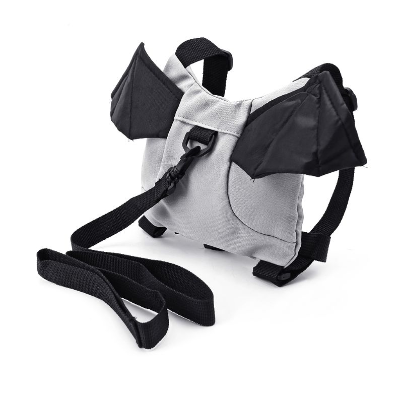 School Rugzak Kids Baby Gordel Rugzak Leash Kind Peuter Anti-verloren Cartoon Dier Zak: GRAY