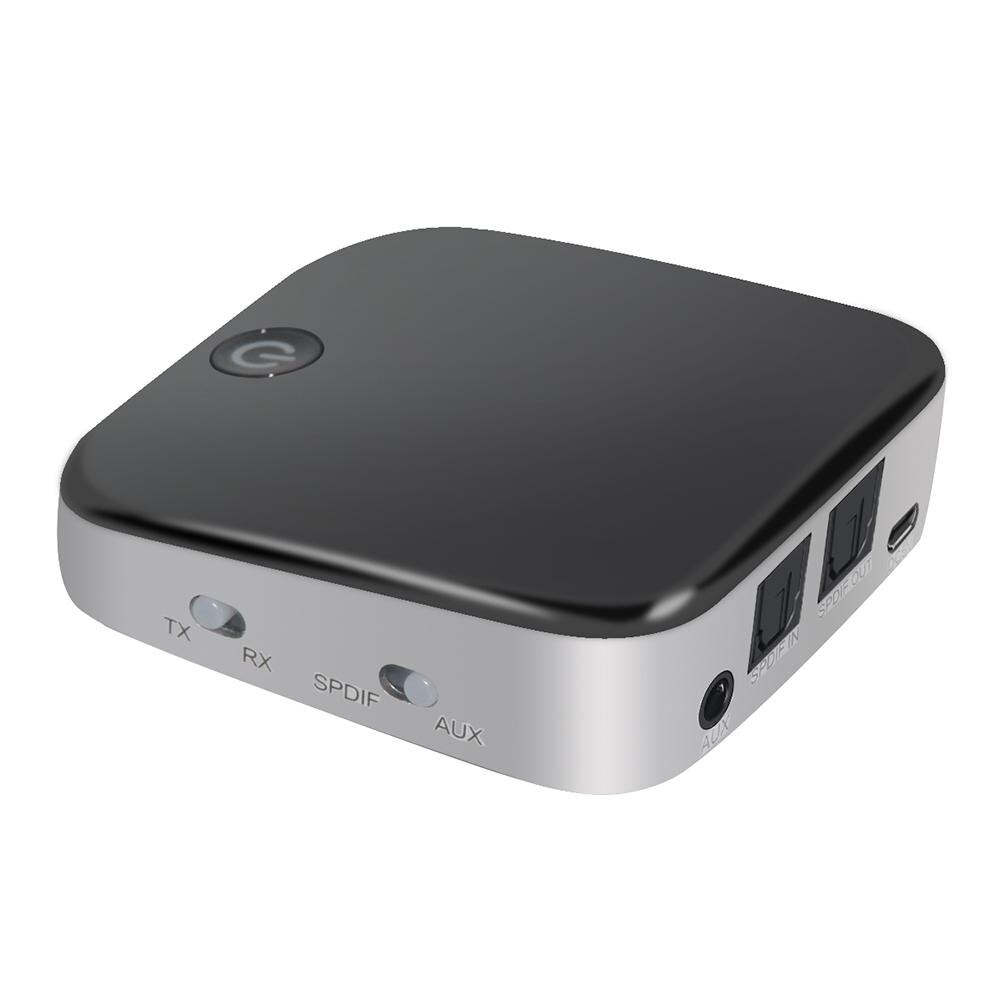 BTI-029 Bluetooth Adapter 3.5mm AUX SPDIF Receiver Transmitter with Optic Fiber Support APT-X SBC and Other CODECs