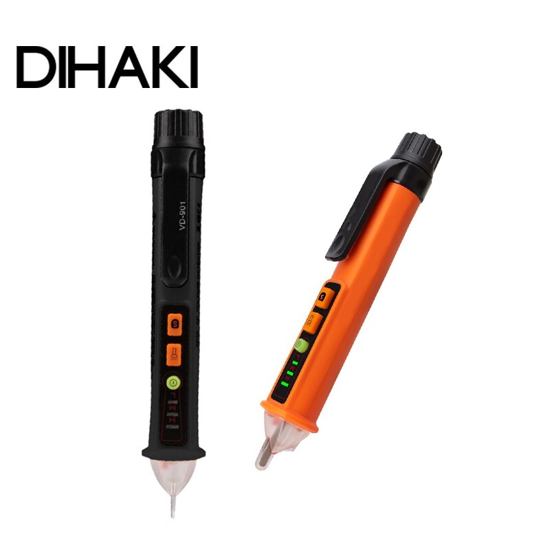Vd901 contactloze elektrische testerpennen 12-1000v wisselspanningsdetectoren stopcontact voltmeter spanningssensor checker meter tester