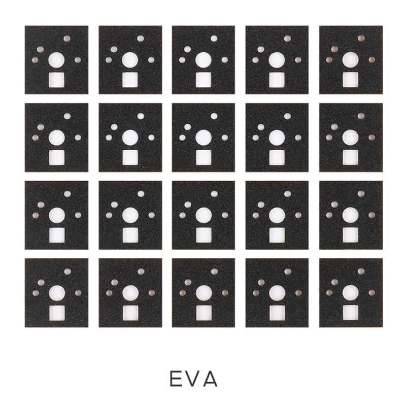Mechanische Tastatur Welle Underpad Heißer Stecker Schalter Dichtung Film PORON EVA PE Material Einstellen Das Große Tasten 120 teile/paket
