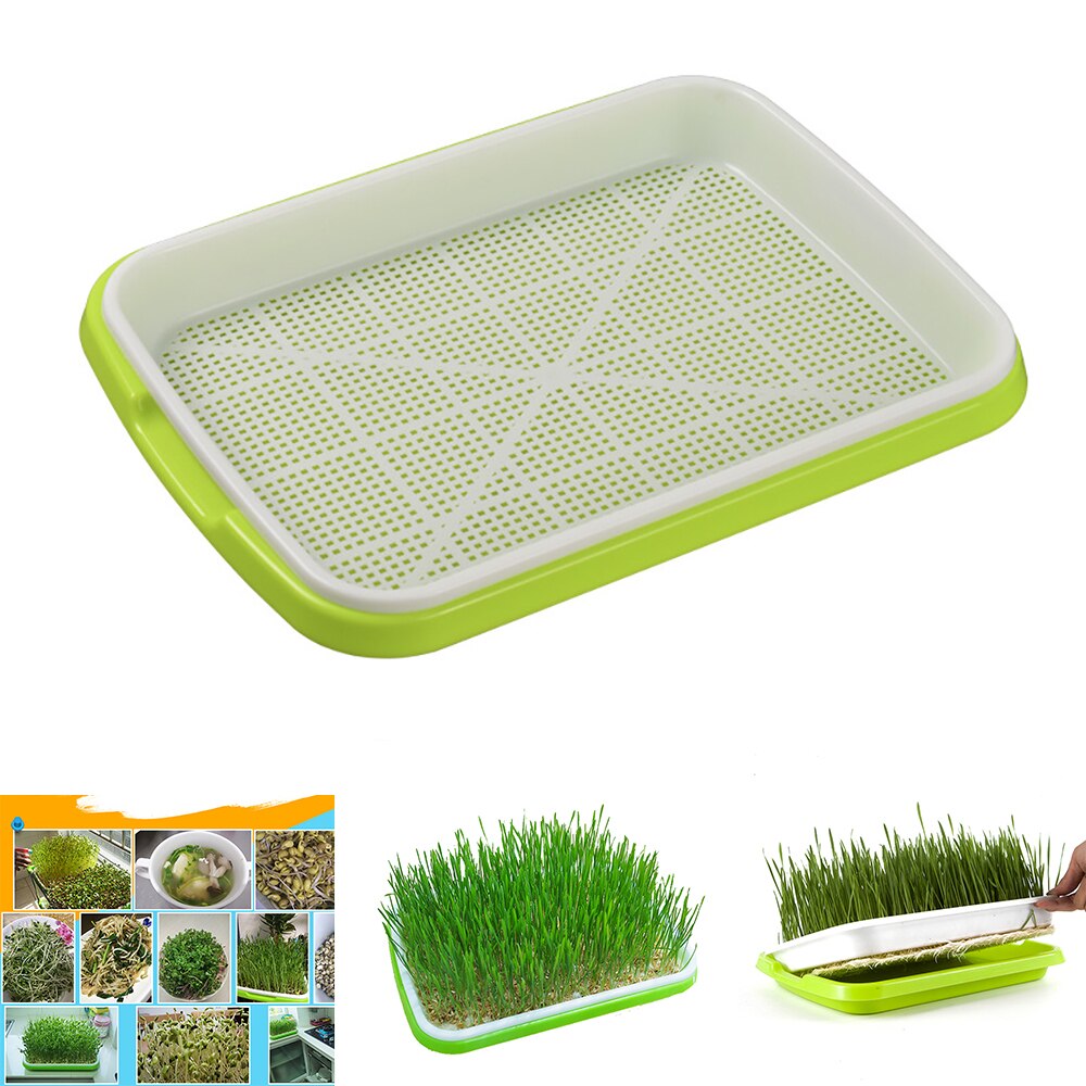 Hydroponics gro spirende bakke frøplante spire plade vokse planteskole gryderet bakke potteplante