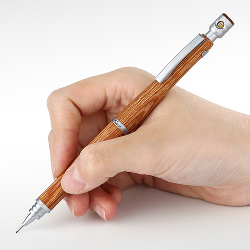 1pcs PILOT S20 Wooden Pole Drawing Mechanical Pencil HPS-2SK Low Center of Gravity Student and Office Supplies 0.5mm