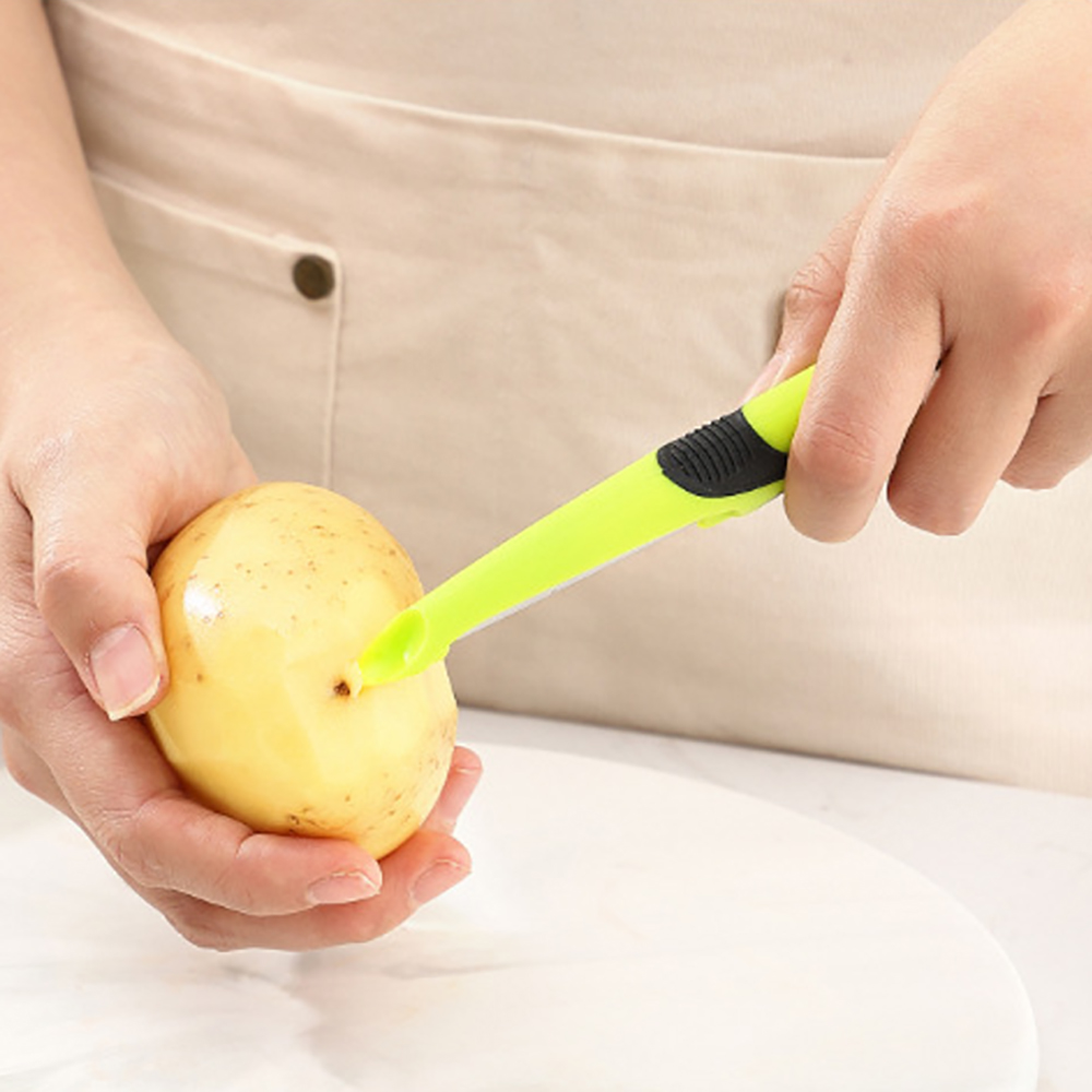 Éplucheur à poignée antidérapante, éplucheur, outil magique, Melon, pomme de terre, fruits, grattoir, accessoires d'outils de cuisine pour légumes