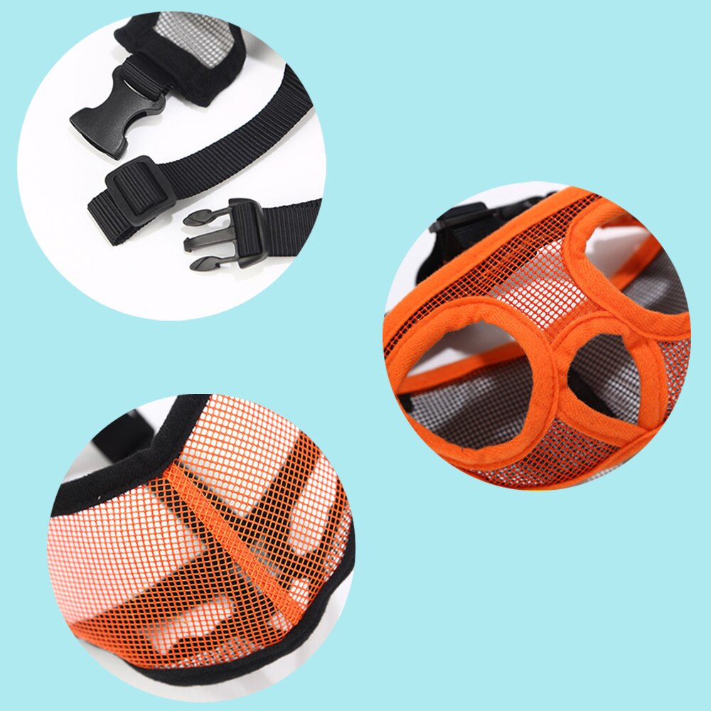 Huisdier Masker Hond Muilkorf Draagbare Korte Snuit Honden Leash Harness 1 Pc Voor Anti Stop Barking Ademend Mesh Huisdier Snuiten