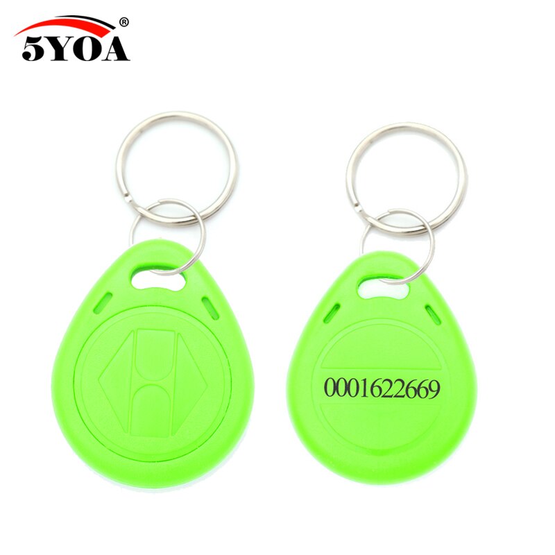 10 pezzi di garanzia della qualità em ID carta Sola lettura 4100 4102 carta d'identità di reazione 125KHZ RFID carta adatta per il controllo degli accessi presenza di tempo: verde