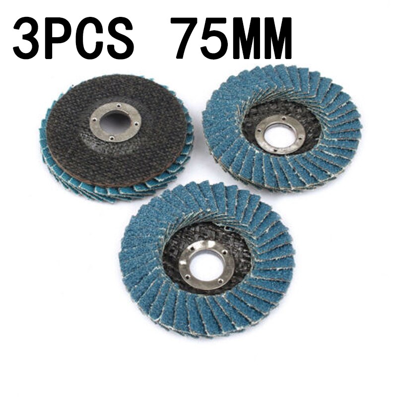 3''Grinding Wheels Flap Discs 75mm Angle Grinder Sanding Disc Wood Abrasive Tool Grinding Wheels