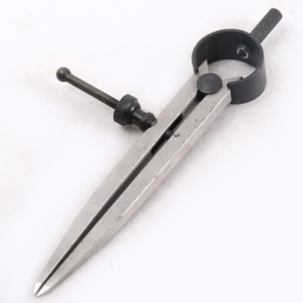 Roterende Edge Creaser Leather Tool Scratch Verstelbare Handgemaakte Duurzaam Naaien Diy Vleugel Divider Metal Craft