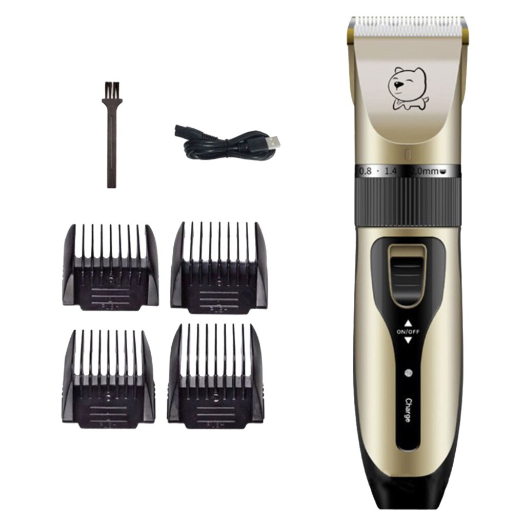 Cat Dog Hair Trimmer Kit Pet Hair Cutter Electric Razor Clipper Trimming Tool