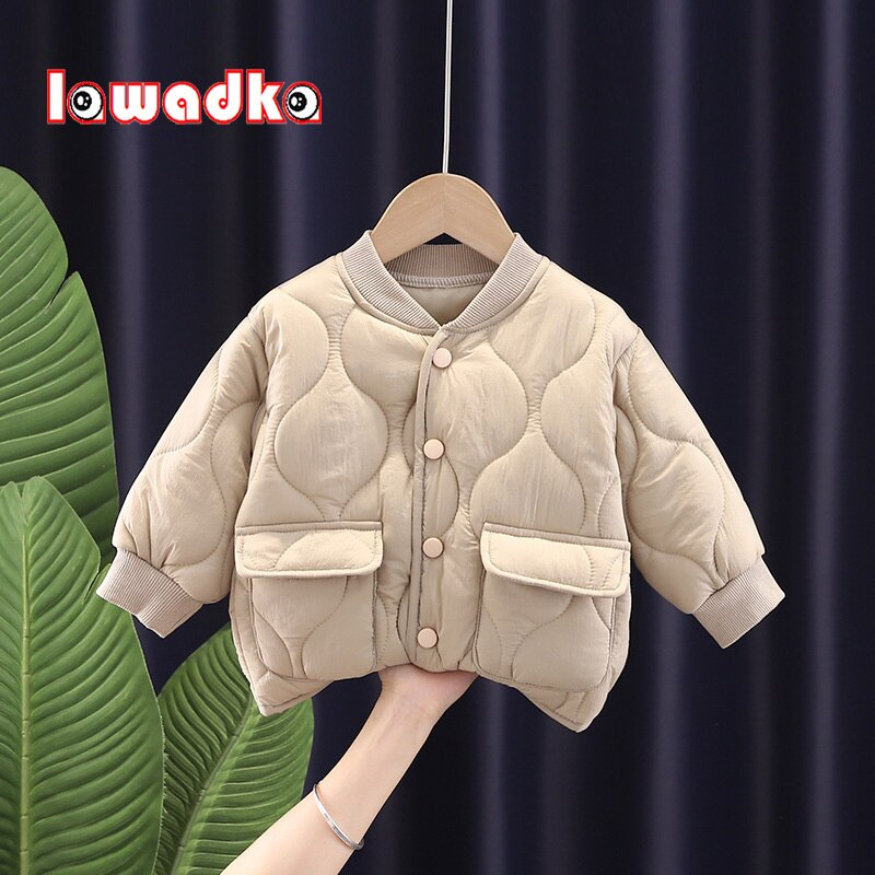 Lawadka Winter Baby Boy Kleding Jassen Down Katoen Gewatteerde Jassen Jongen Kleding Bovenkleding Casual Dikke Warme Overalls