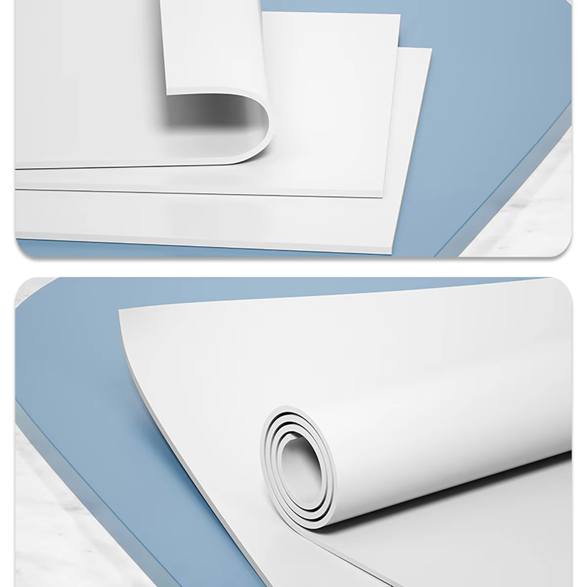 Silicone Rubber Sheet 100x100 200x200 250x250 300x300 500x500 500x1000mm White Plate Mat Vacuum Rubber Sheet