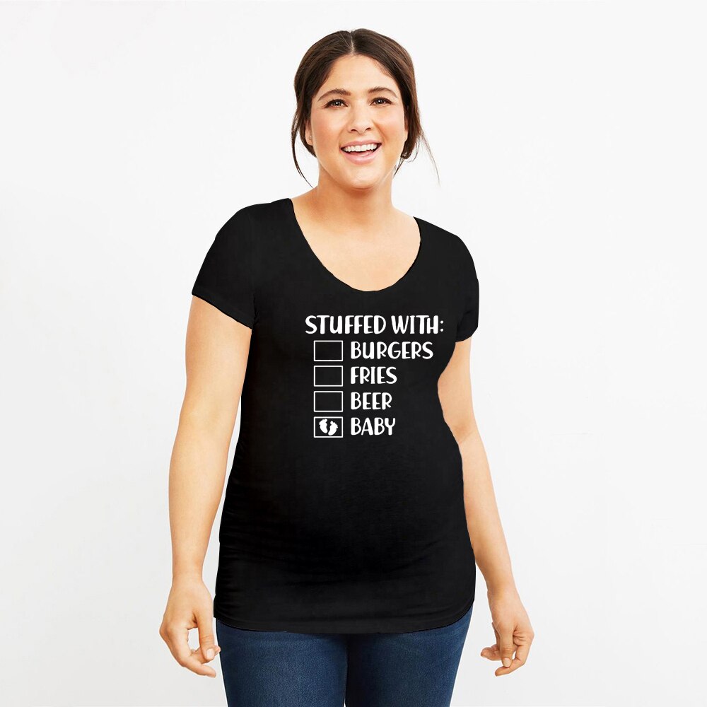 Pregnancy T-shirt Couple T-shirts Funny Maternity Shirts Cute Couple Pregnancy Shirts Pregnancy Announcement Shirts