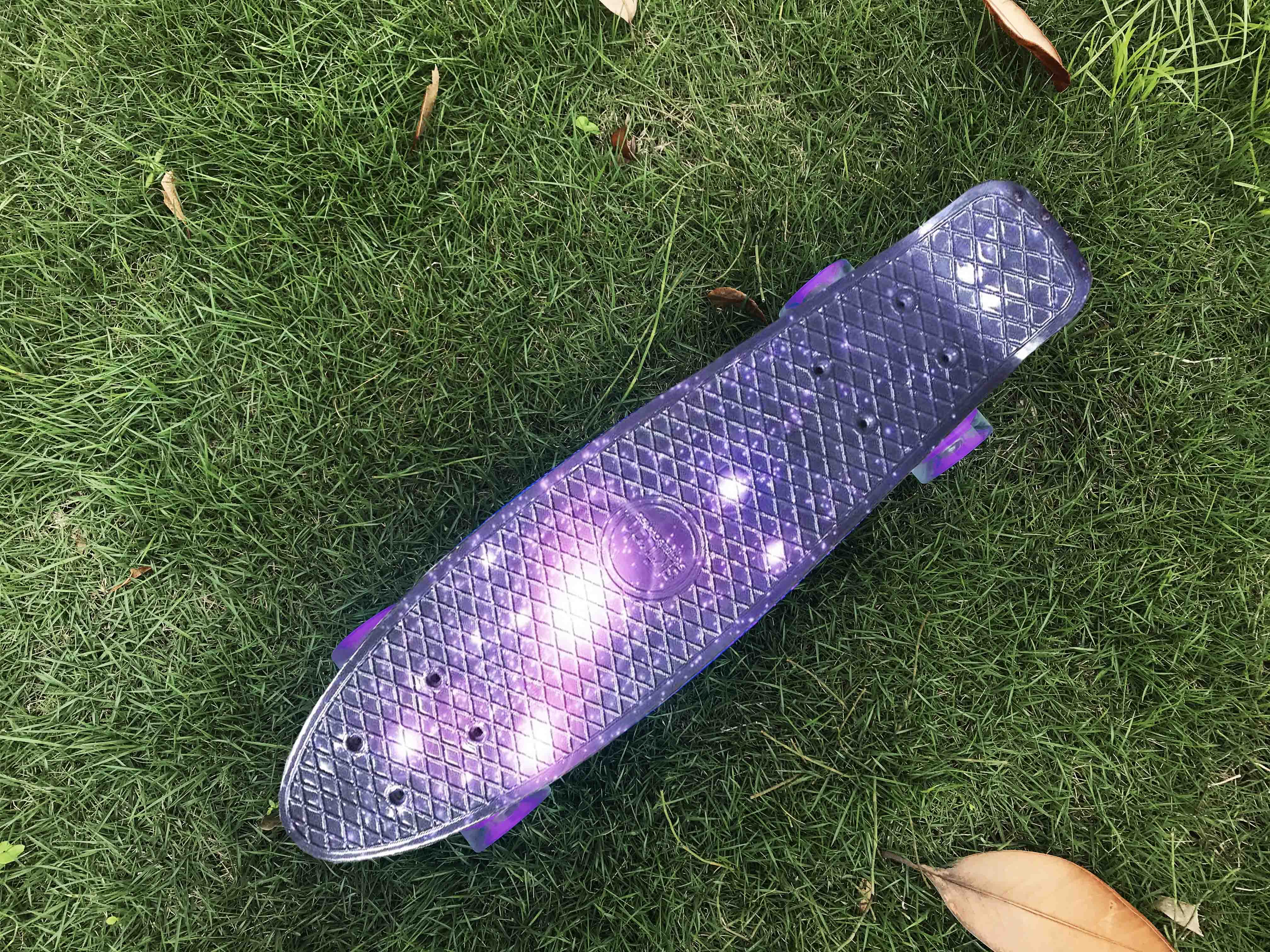 skateboard luminous wheel mini board for outdoor sport street fish board longboard skateboard