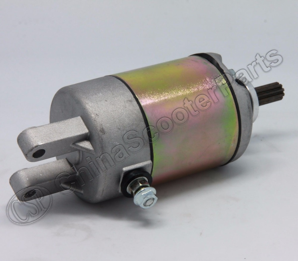 9 teeth Starter Motor for Linhai VOG 250 cc 300 Majesty YP250 Xingyue XY260T-4 Eco Power 260 169MM 170MM 173MN