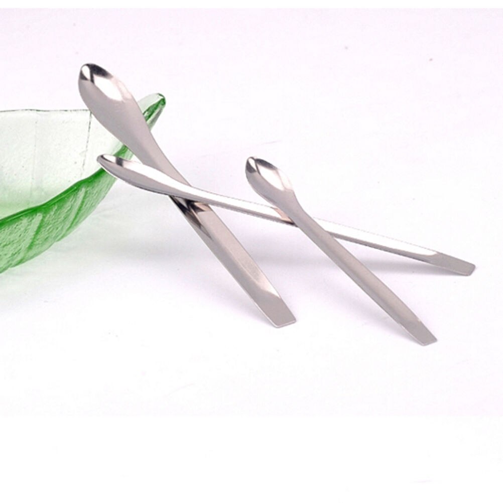3 pièces/ensemble en acier inoxydable médicinal louche cuillère chimie expérience pharmacie laboratoire utilisation longueur 10/12/14cm matériel: acier inoxydable
