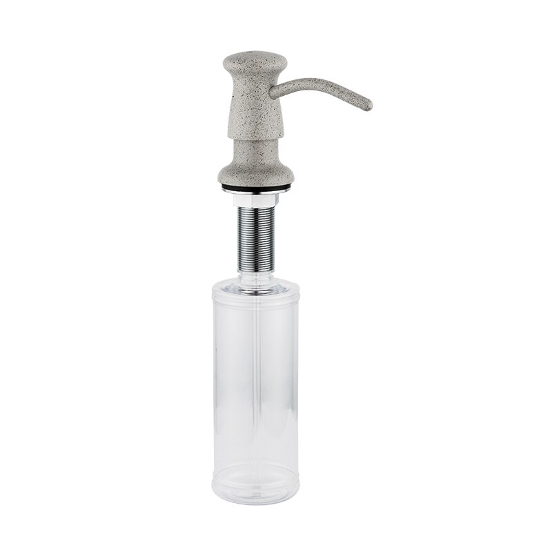 Liquid Soap Dispenser Brass Deck Mounted Kitchen Soap Dispensers Round Counter top Dispenser: G403-2