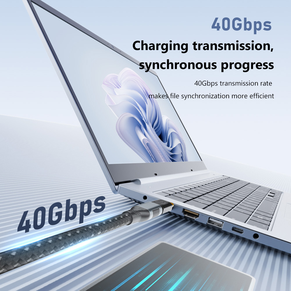 PD240W Fast Charging Adapter USB Type-C OTG Adapter 40Gbps Fast Charging Converter USB 4.0 8K HD Video Audio for Macbook Phone