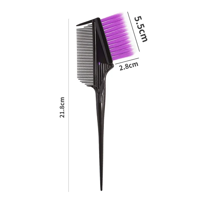 1 cepillo para teñir el cabello, cerdas suaves y elegantes, herramienta para teñir el cabello, cepillo para teñir el cabello, accesorios para cepillos de peluquero y salón DIY