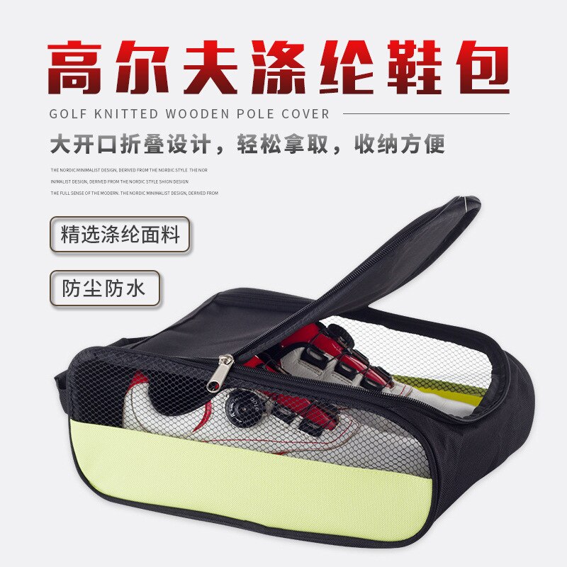 Bolsa de zapatos de Golf para hombre, paquete de zapatos de viaje para recibir, zapatillas de Golf para correr, ropa de Golf para hombre
