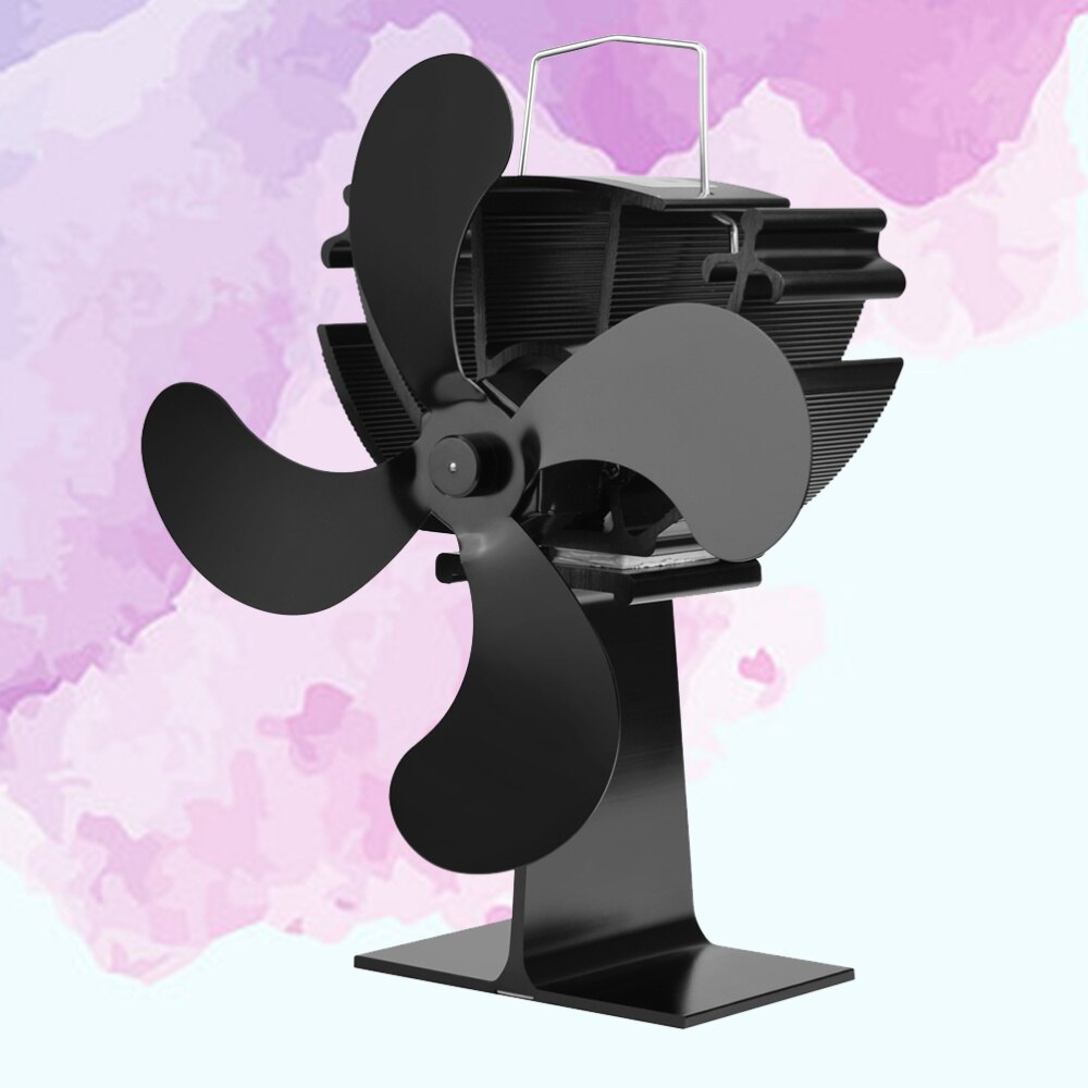Stove Fan Heat Powered Fan Warm Air Stove Fan Metal Fireplace Fan