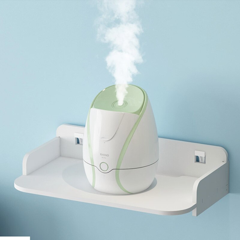 1PC Wifi Projector Router Shelf Storage Boxes Cable Power Plus Wire Bracket Box Wood-Plastic Wall Shelves Hanging DIY Home Decor