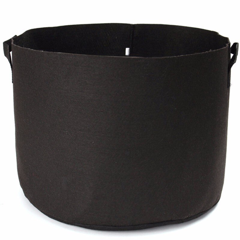 Pots de plantes en tissu noir | Sacs de culture avec poignées, sac de plantation, pot de fleurs taille 1, 2, 3, 5, 7, 10, 15, 20 ,25, 30 gallons
