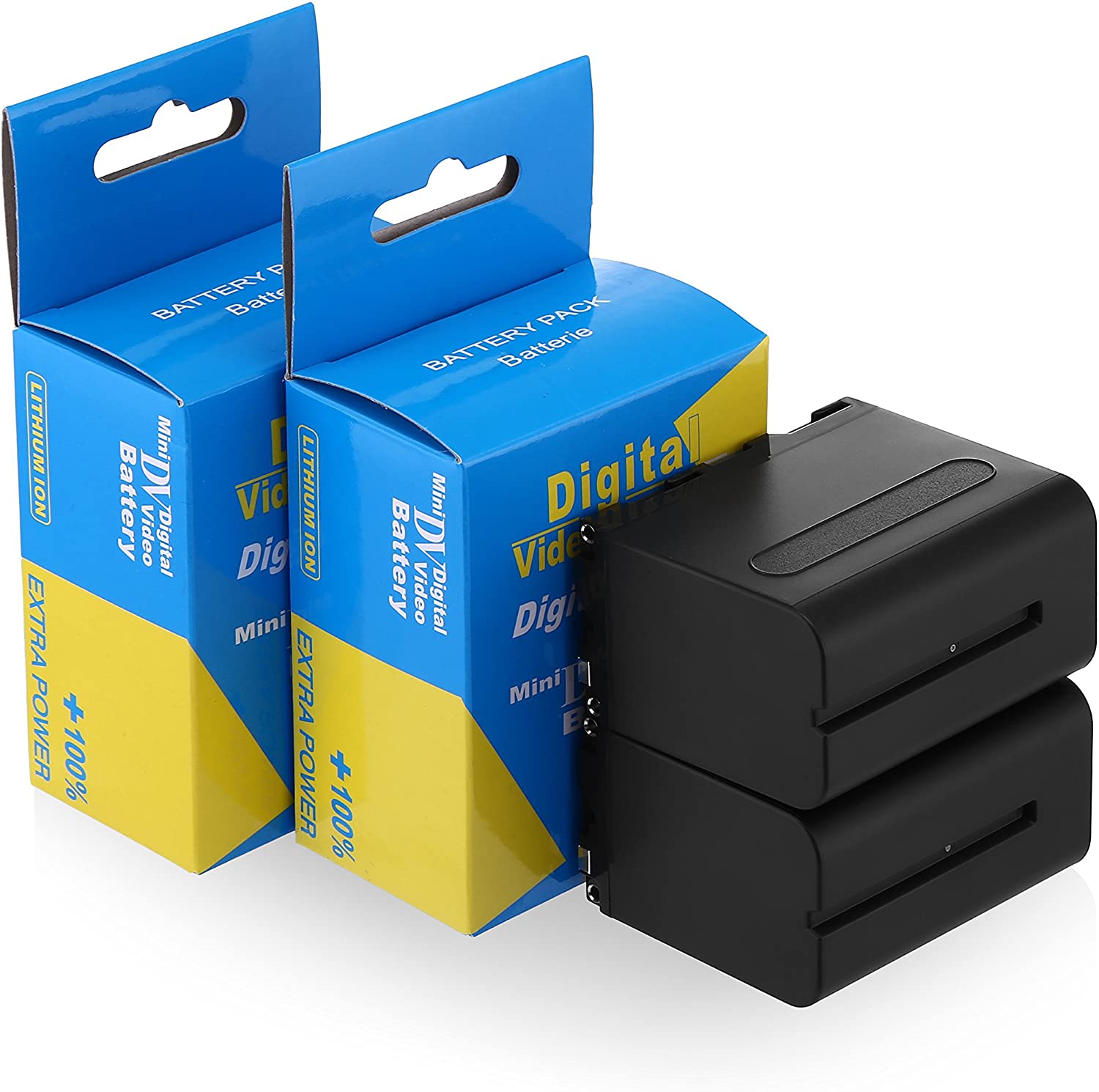 Powtree 8700mAh NP F970 NP-F960 Replacement Battery for Sony NP F970 F960 975 QM91D Batterie DCR-VX2100 DSR-PD150 DSR-PD170 L70