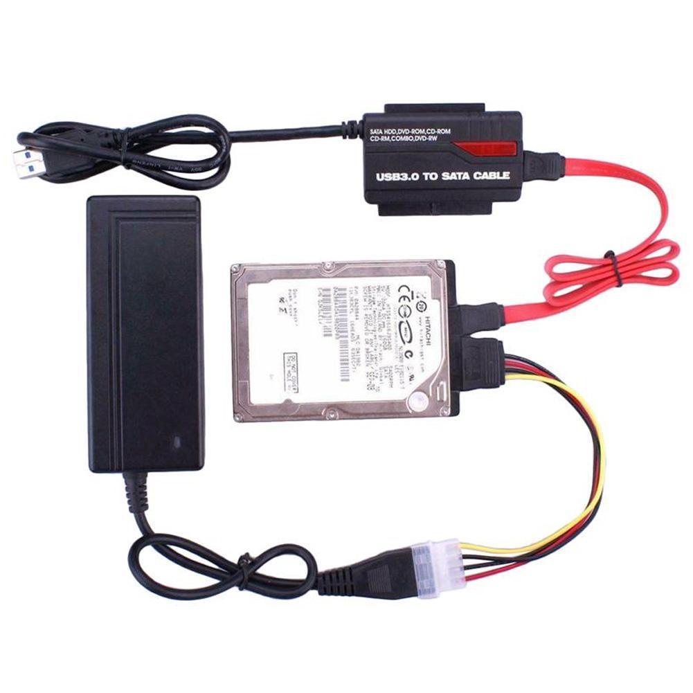 USB3.0/2.0 szybka linia napędowa IDE + SATA adapter dysku twardego Cal mobilna konwersja połączenie kablowe 2.5 karta adaptera Cal 3.5 HDD R L3Y0