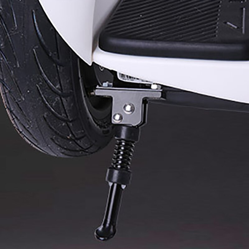 Balans auto scooter aluminiumlegering dikke standaard parkeerstandaard beugel met schroef zwarte balans auto accessoires voetsteun