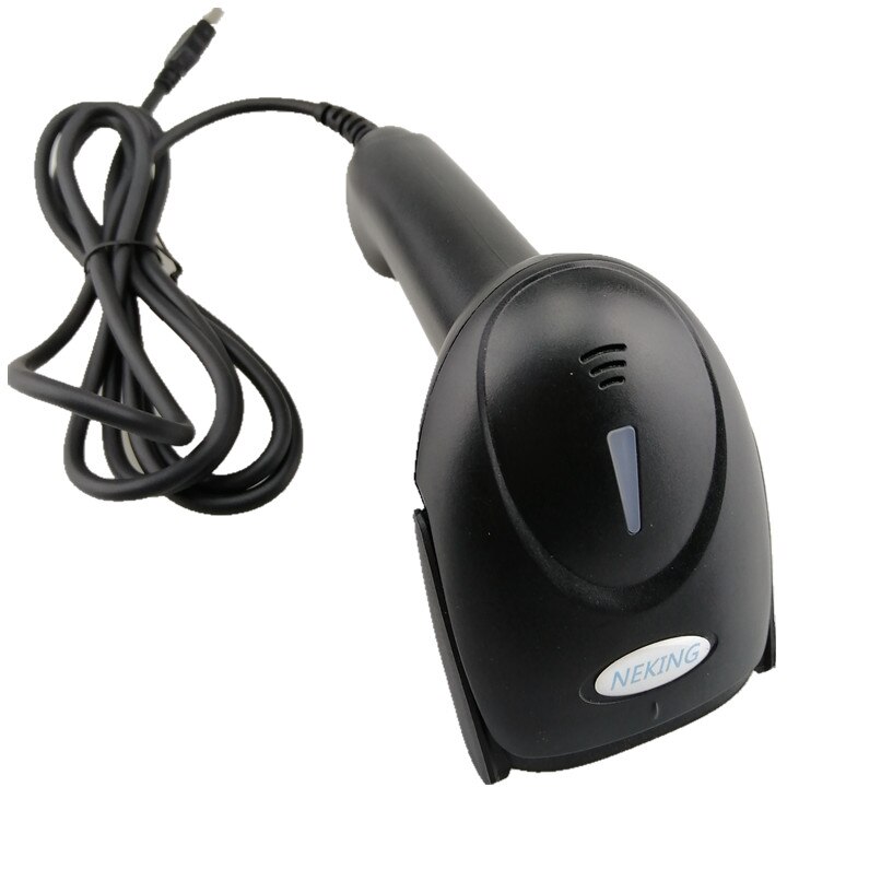 barcode scanner Red light Bar code scanner Express retail store barcode scanner NEKING USB connection