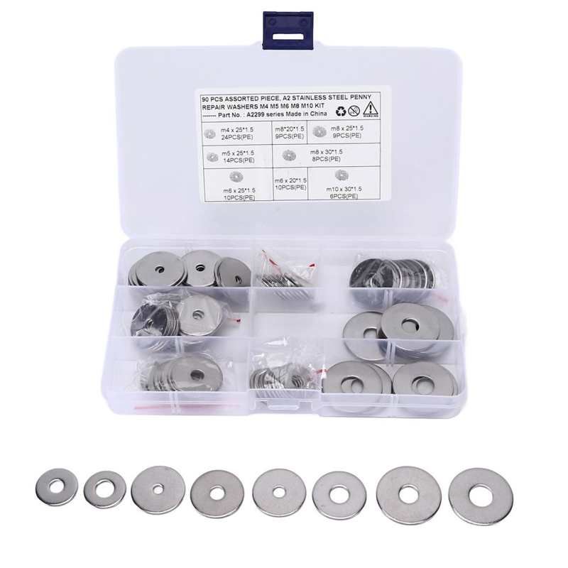 Penny Gasket Repair Washers Assortment for Trucks for Buses for Construction Machinery