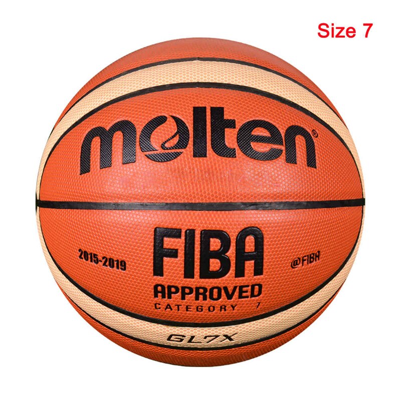 Men Basketball Ball PU Material Size 7/6/5 Outdoor Indoor Match Training Basketball Women baloncesto