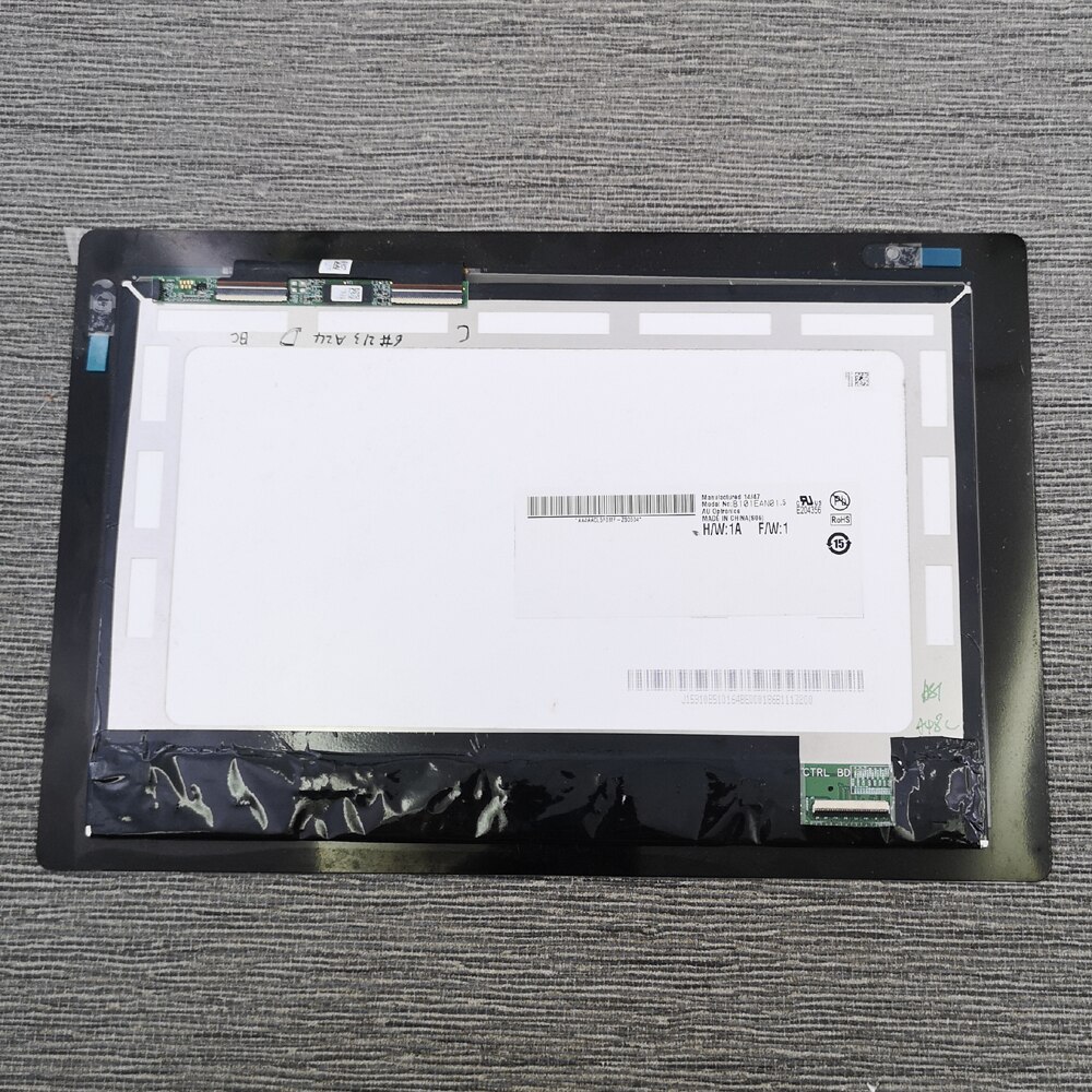 10.1"B101UAN01.7 LCD display screen with 101-1893 Touch screen Digitizer Assembly FOR Acer Aspire Switch 10 SW5-012 tablet pc: Default Title