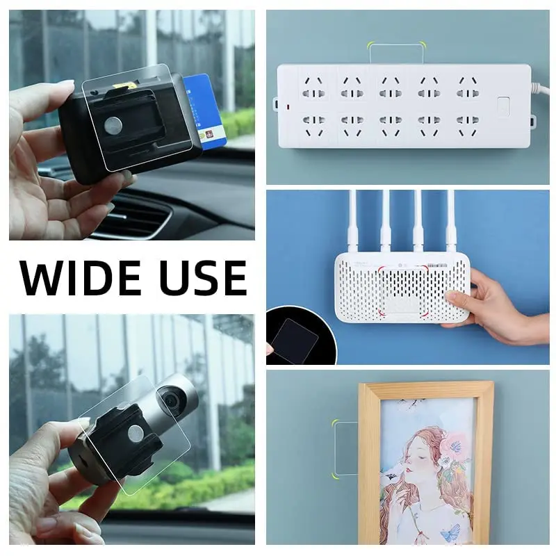 Cinta adhesiva de doble cara súper fuerte, Nano cintas transparentes reutilizables sin costuras, pegatinas de pared fijas impermeables para el hogar, parches