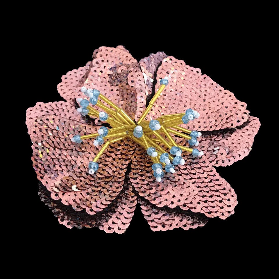 Fatto a mano chiodo perline, paillettes, fiori ricamati, vestiti, cappelli, decorazioni, accessori FAI DA TE, grandi macchie, fori e decalcomanie: 3