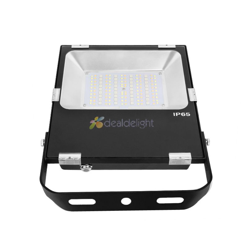 Miboxer rgb+cct led-projektør 10w 20w 30w 50w 100w ac86-265v rf fjernbetjening/wifi-kontrol  ip65 vandtæt led-projektør